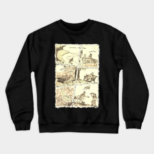 Come Back sepia Crewneck Sweatshirt